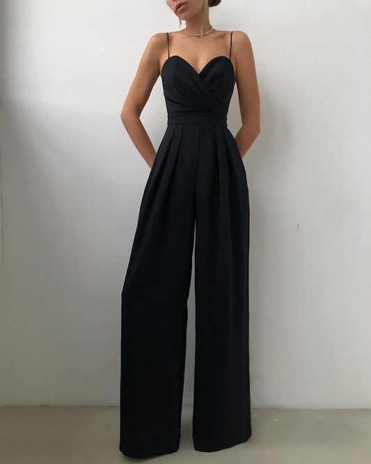 Aude | Fitted Overall with Straps – Refined Simplicity 