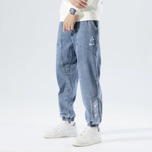 Neil | Lehká japonská stylová kalhoty 