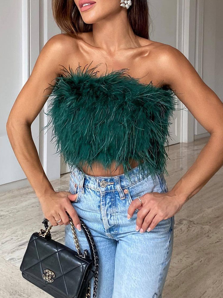 Violeta | Top Bandeau Dame – Dristig og Glamourøs Stil 
