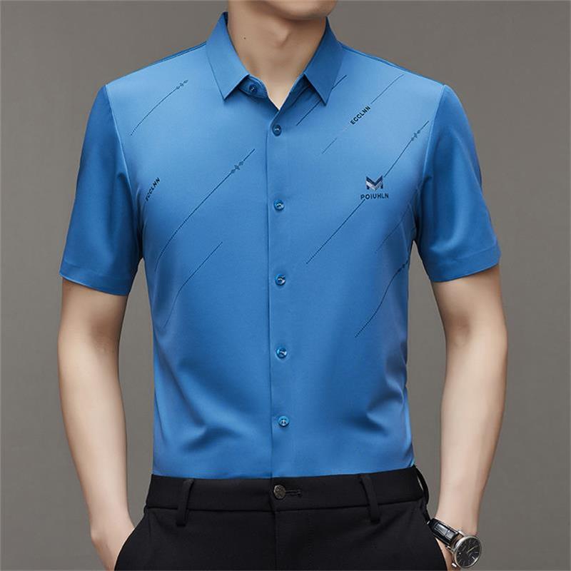 Clément | Premium Fluid Shirt med Satinfinish 